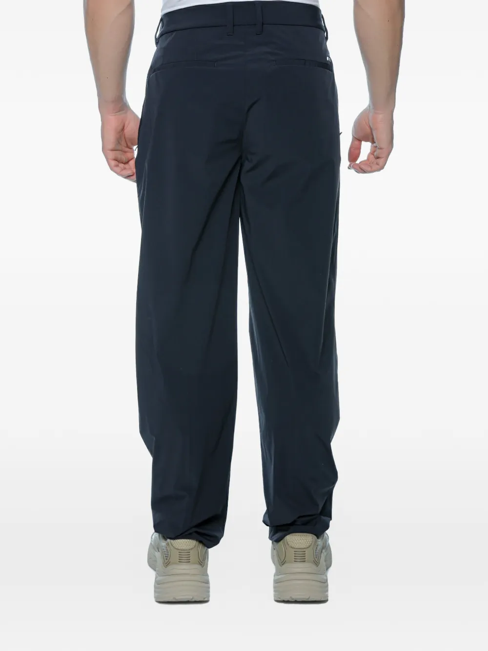 Emporio Armani Straight broek Zwart