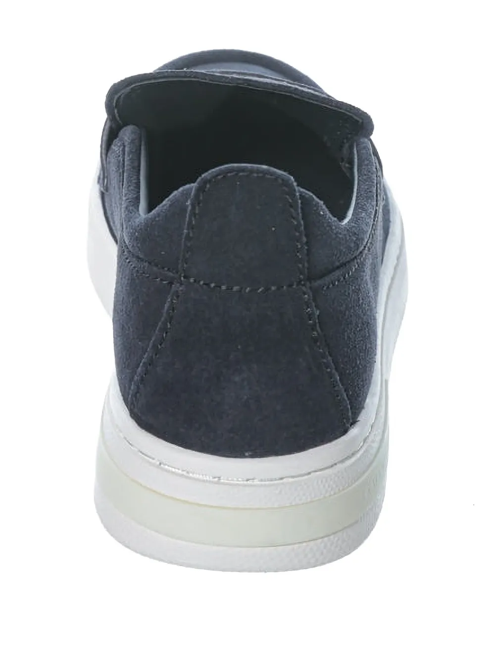 Armani Exchange Suède loafers Blauw