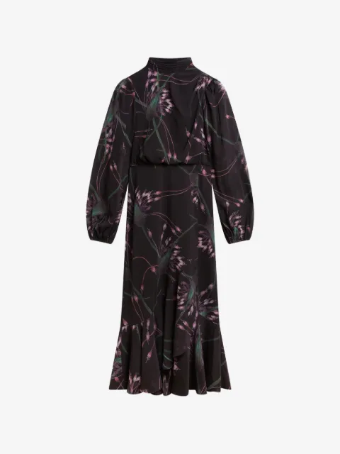 Ted Baker Tillas tie-neck midi dress