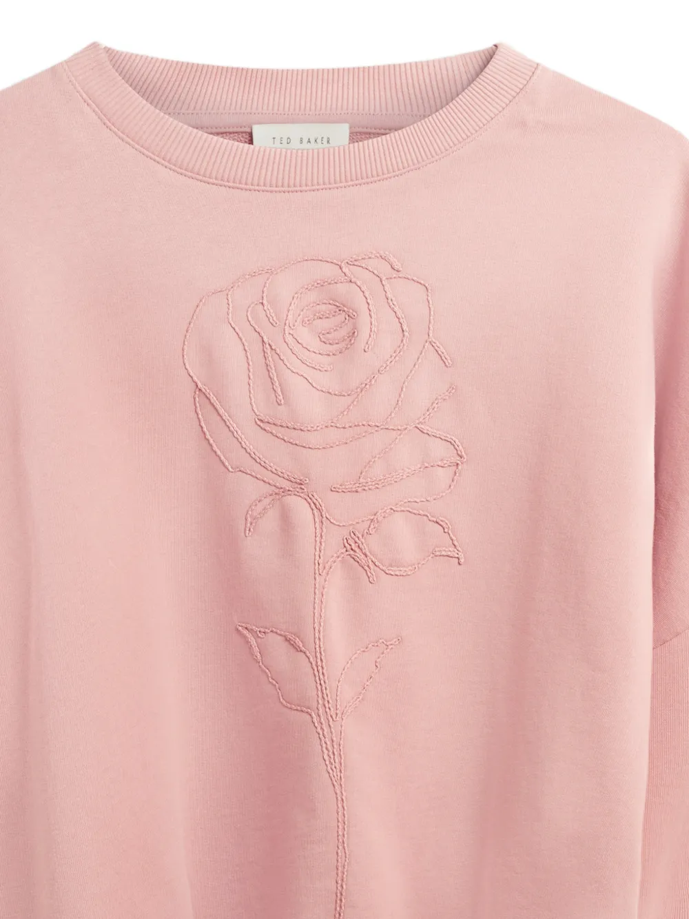  Ted Baker Felpa Marssia Con Ricamo A Fiori - Rosa 