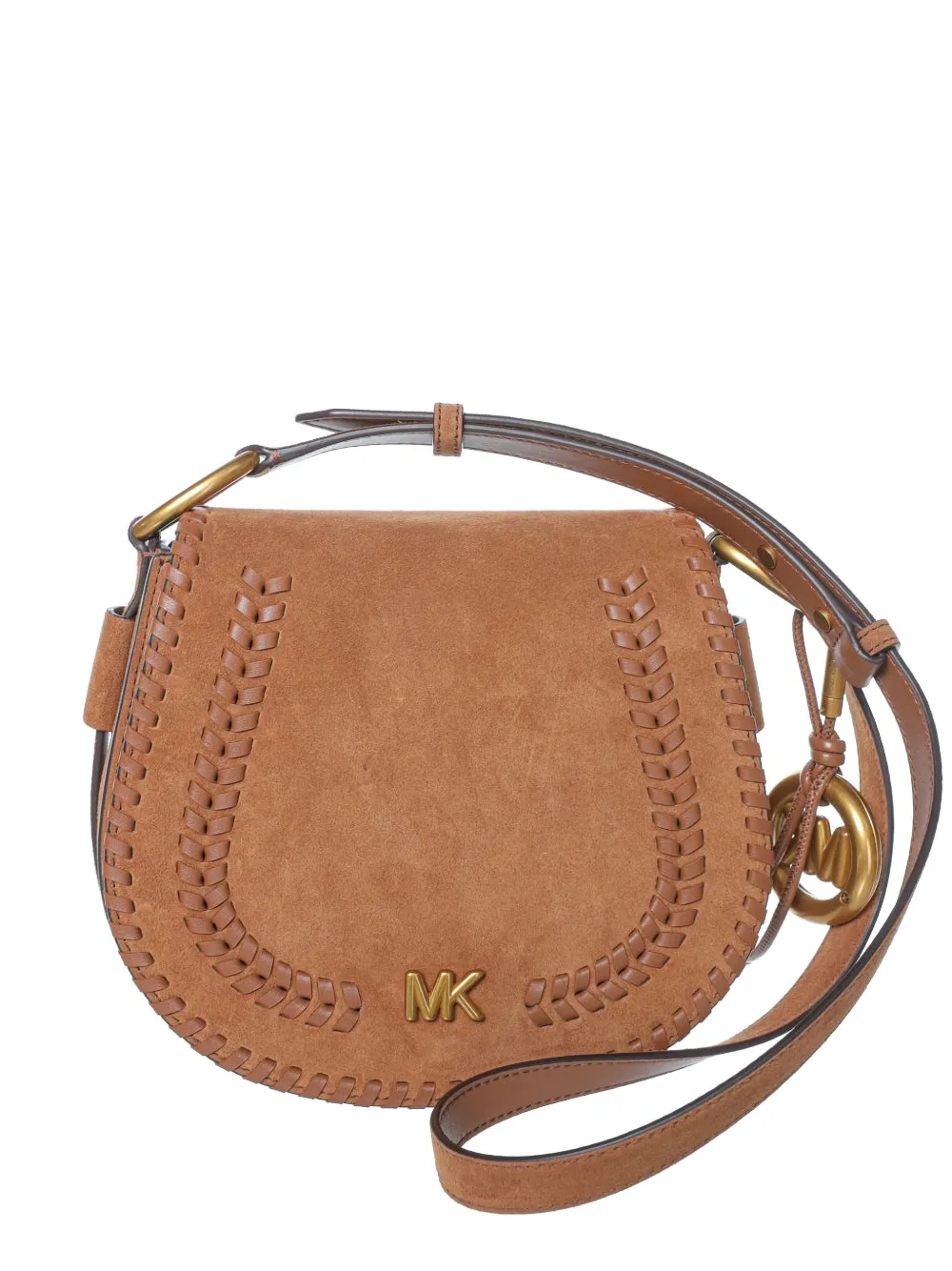 Michael Kors leather cross body bag - Marrone
