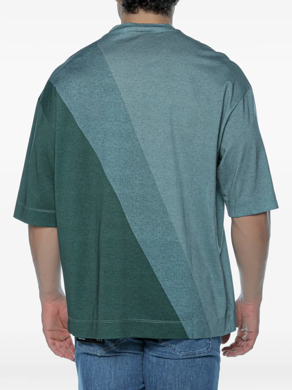 Emporio Armani T-shirt met logodetail Groen