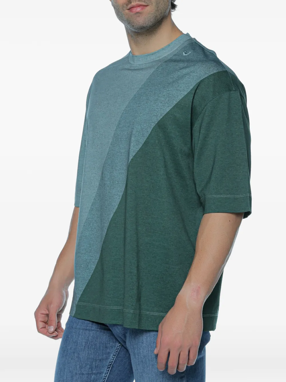 Emporio Armani T-shirt met logodetail Groen
