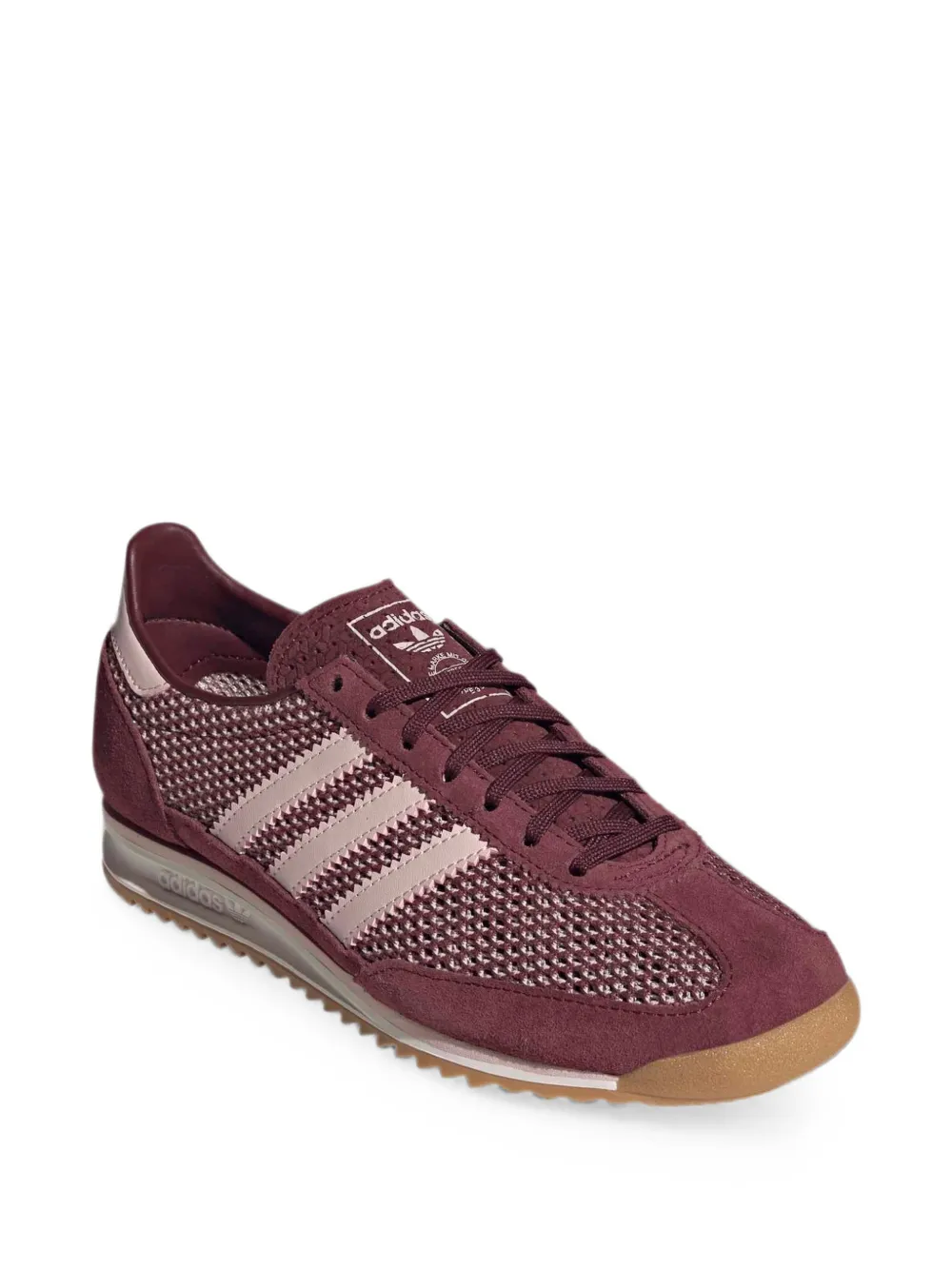 adidas Originals SL 72 sneakers met mesh vlakken Rood