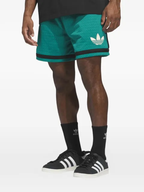 adidas logo-detail shorts