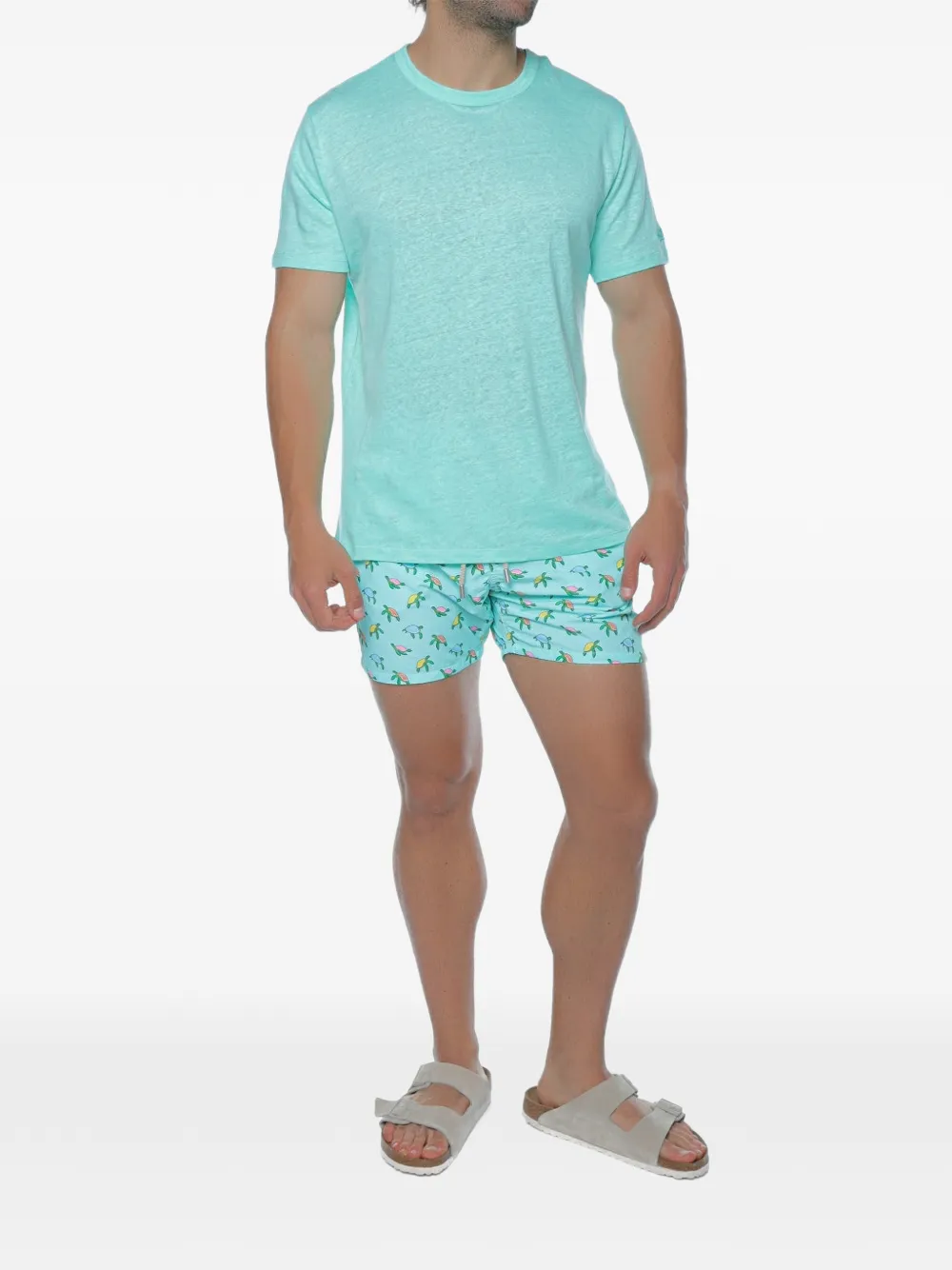 MC2 Saint Barth T-shirt met ronde hals Blauw
