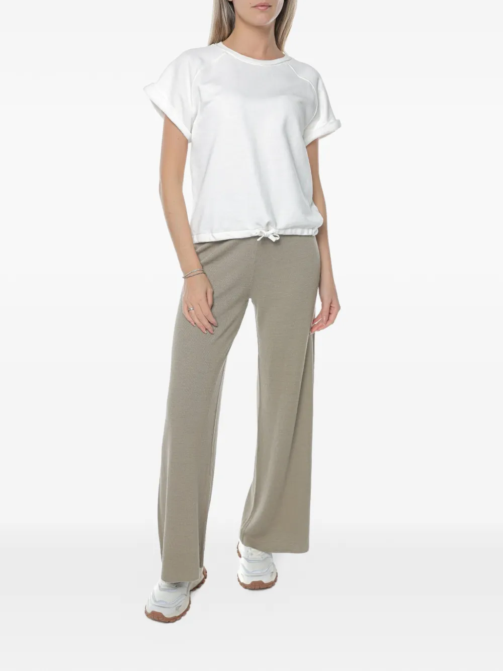 Ecoalf Ason linnen broek Grijs