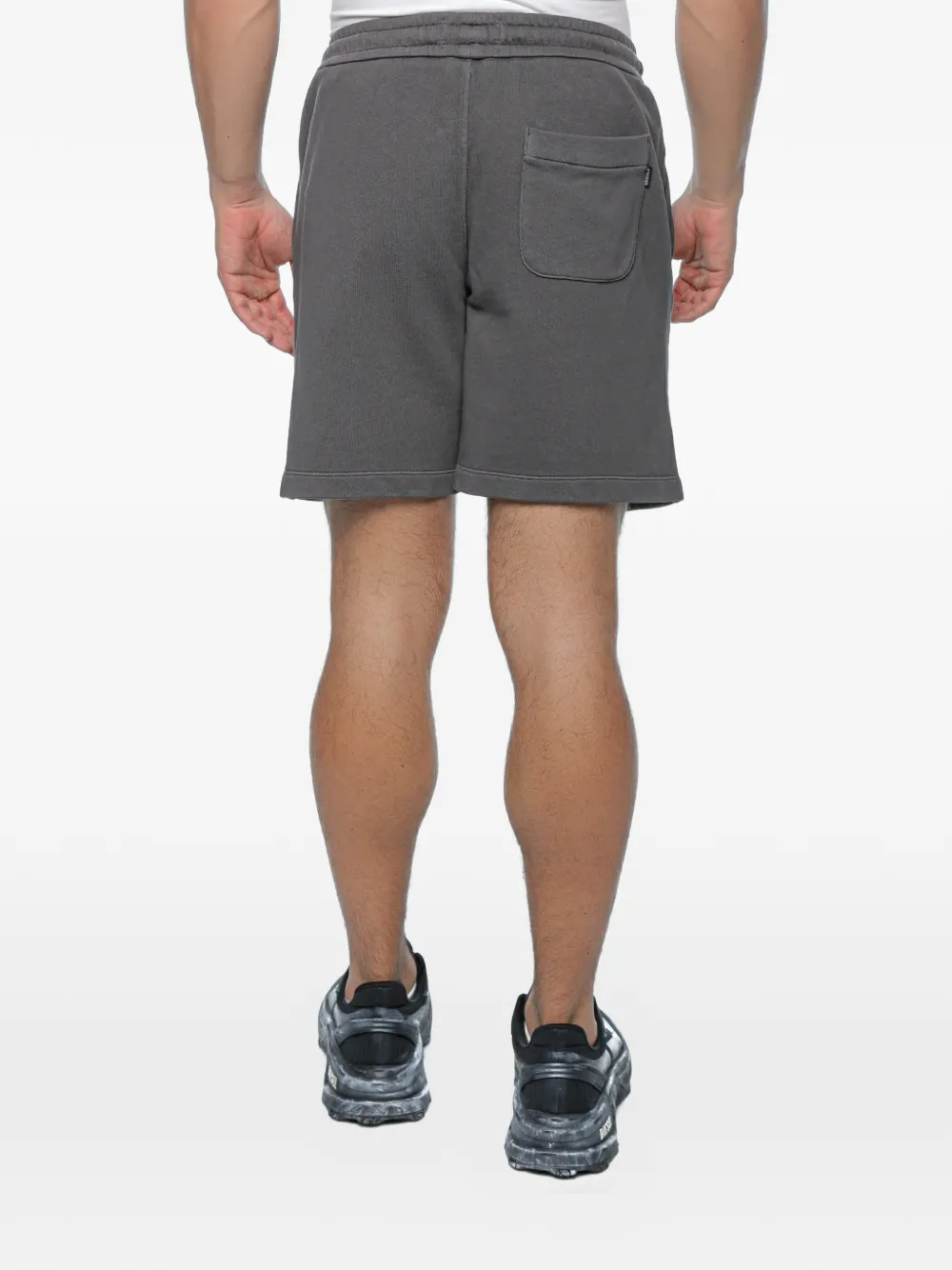 Ecoalf Bosa shorts met trekkoord Grijs