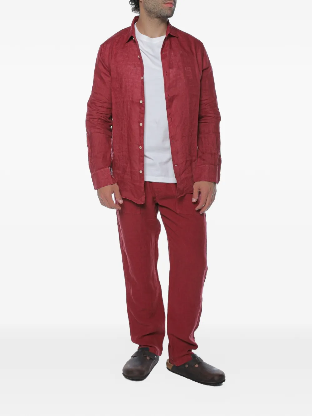 MC2 Saint Barth Pamplona overhemd Rood
