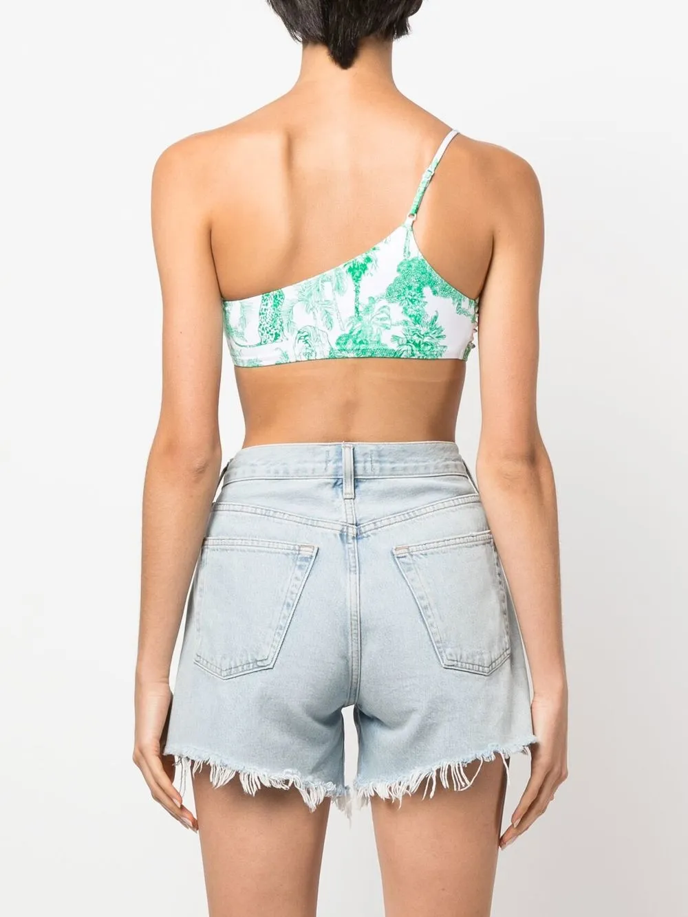 MC2 Saint Barth Macy Toile de Jouy bikini met print Groen