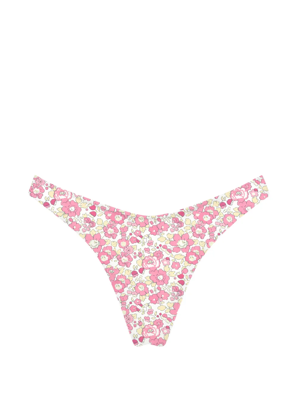 MC2 Saint Barth Naomi floral-print bikini bottoms Wit