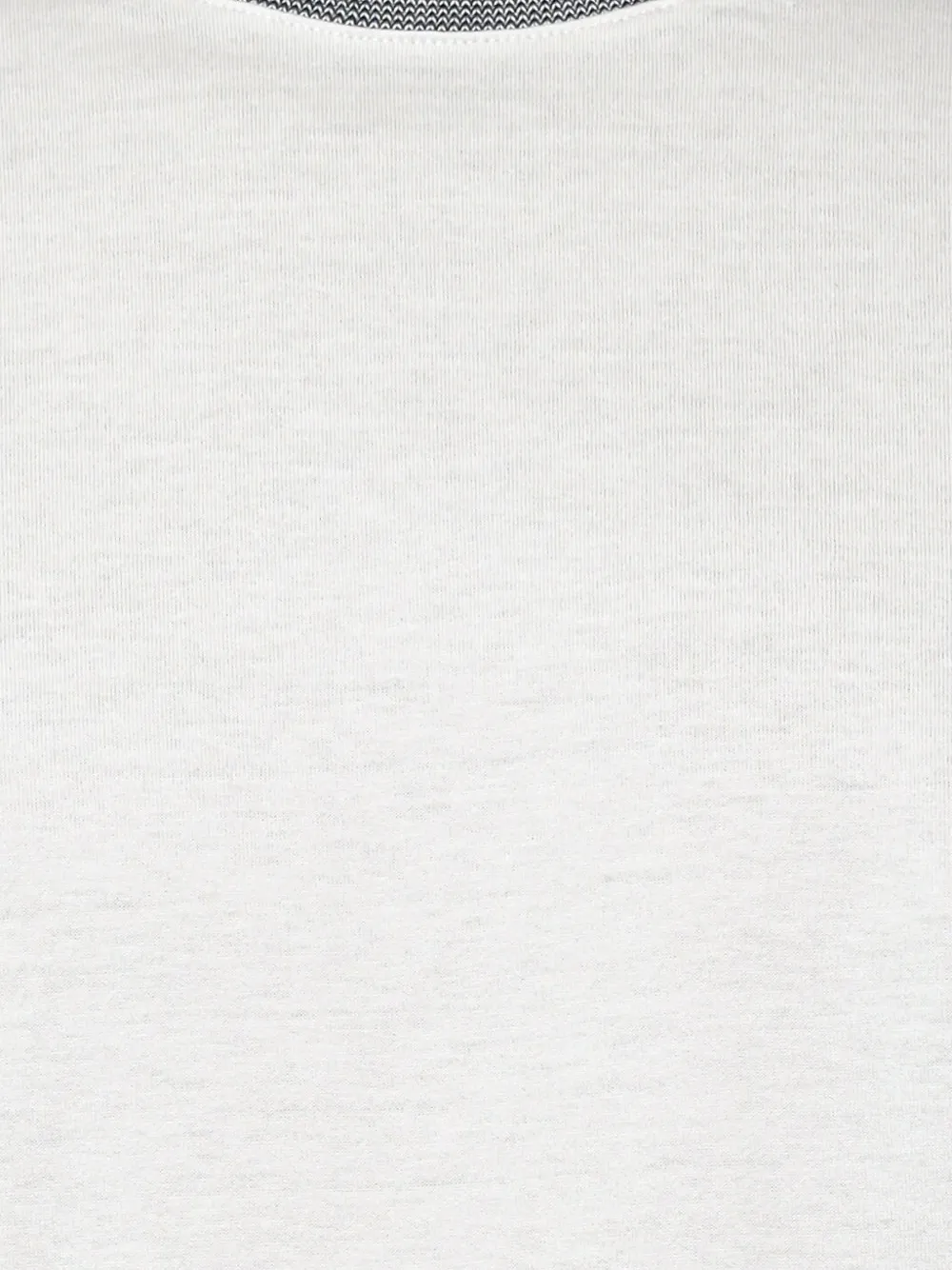 Emporio Armani T-shirt met contrasterende afwerking en logodetail Wit