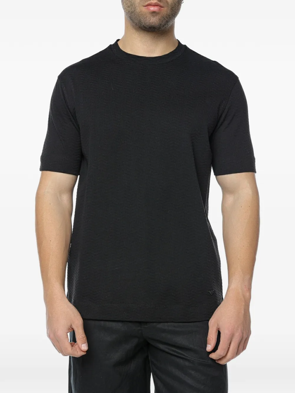 Emporio Armani cotton T-shirt - Nero