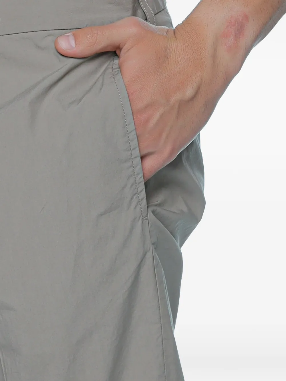 Emporio Armani Straight plooibroek Groen