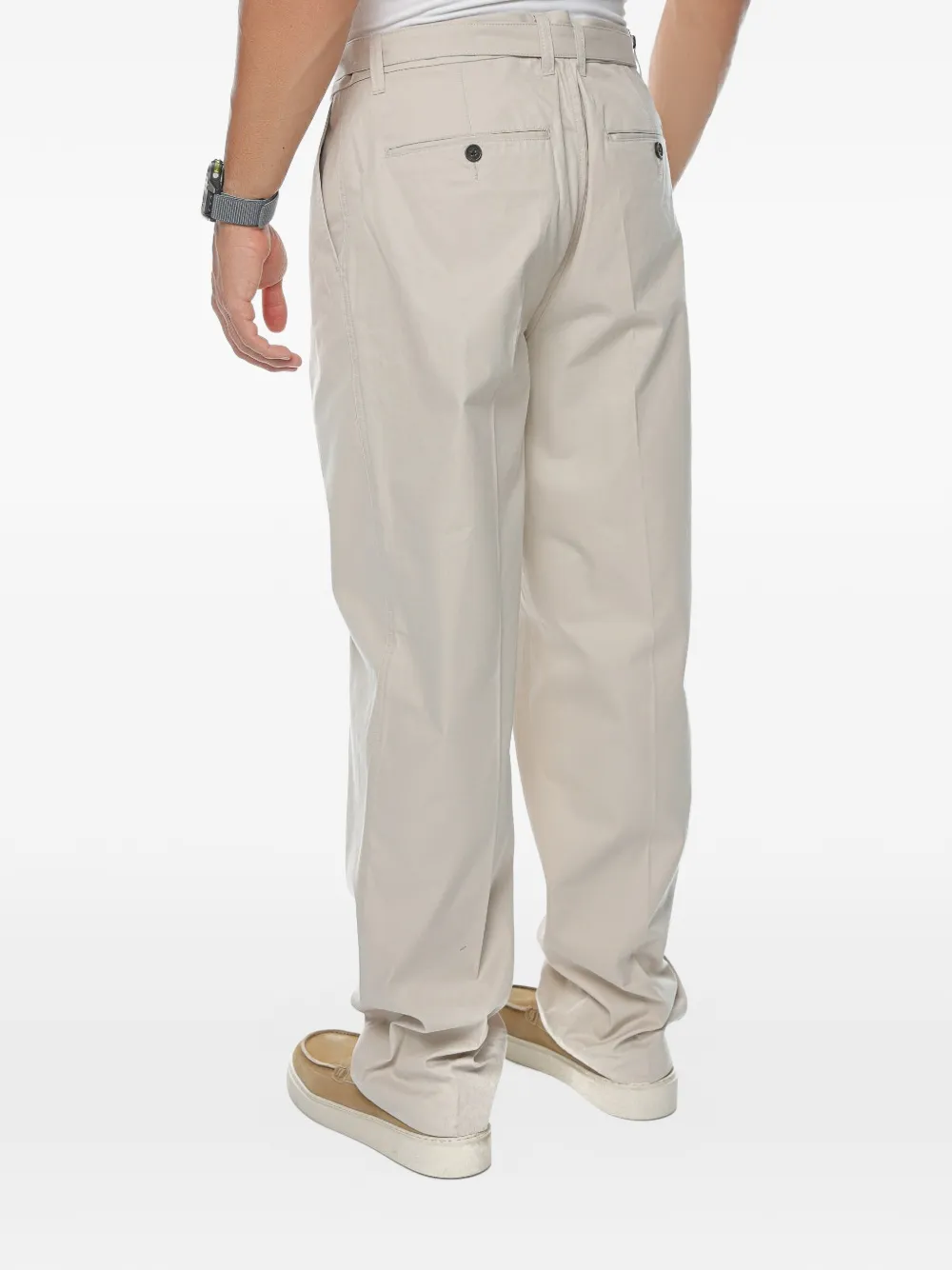 Emporio Armani Straight broek Beige