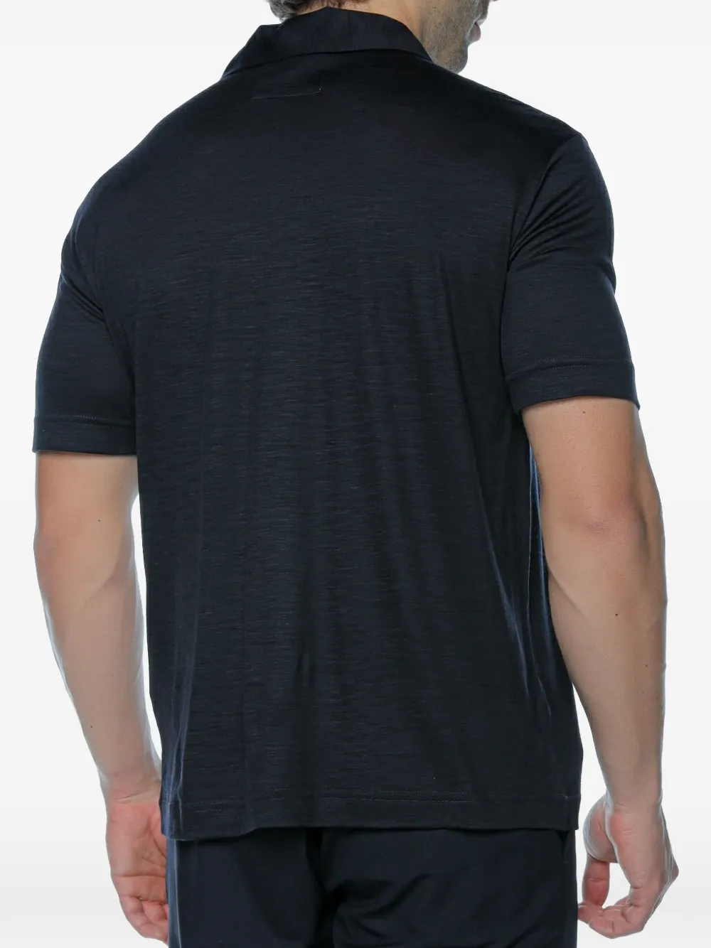 Emporio Armani Poloshirt met korte mouwen Zwart