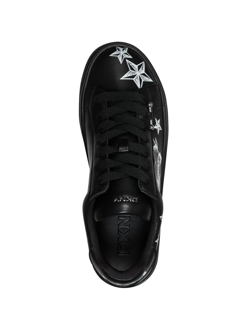 DKNY Abeni Tattoo sneakers Zwart