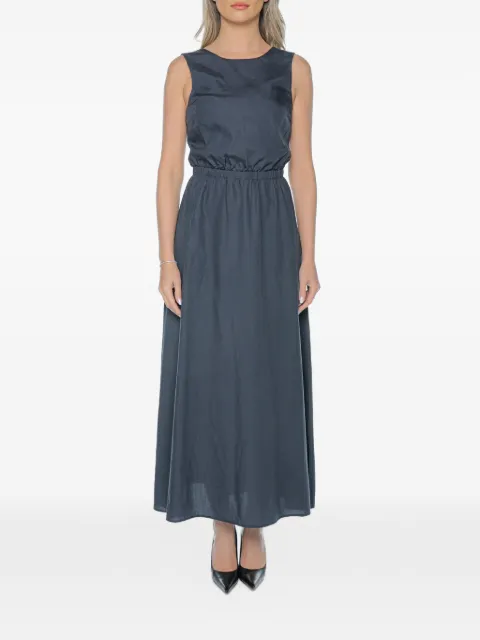 Ecoalf Vittoria elasticated-waist maxi dress
