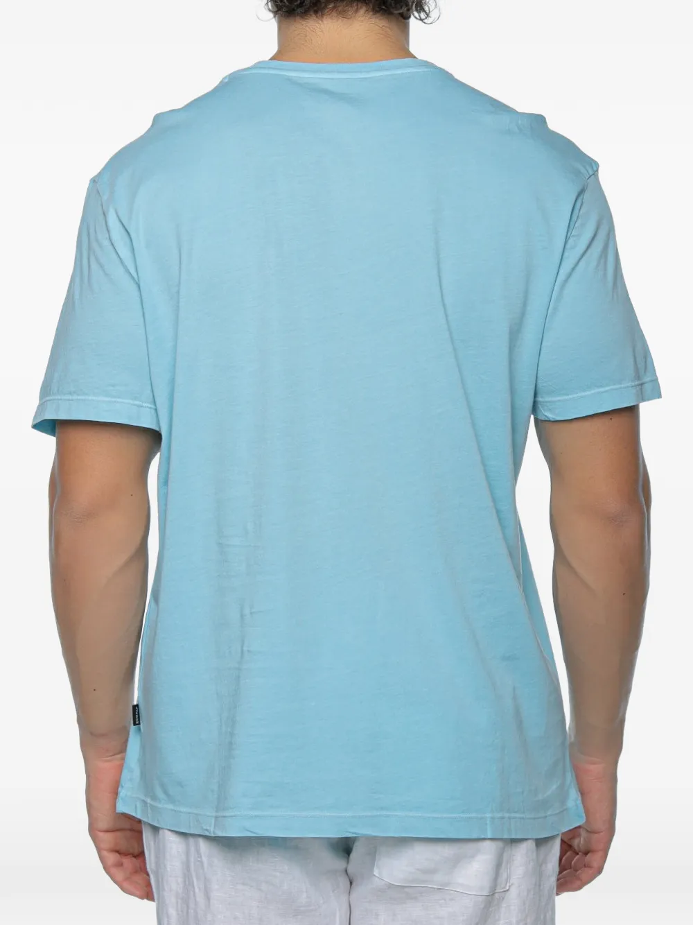Ecoalf Alma T-shirt met zak Blauw