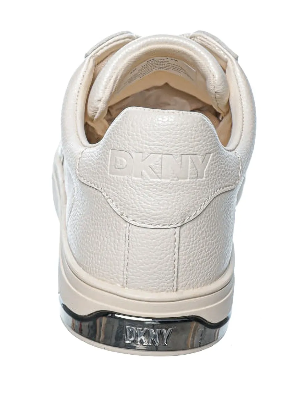 DKNY Aisling logo-embossed sneakers Wit