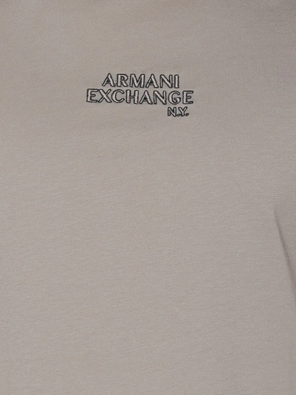 Armani Exchange T-shirt met logoprint Bruin