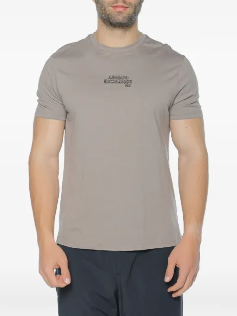 Armani Exchange logo-print T-shirt