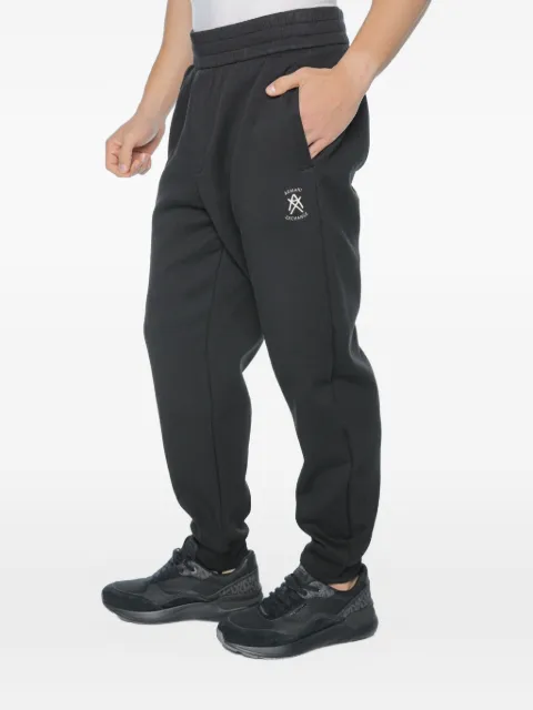Armani Exchange logo-print elasticated-waist track pants