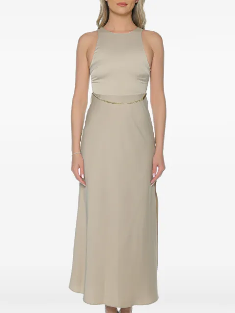 Armani Exchange vestido con detalle de cadena