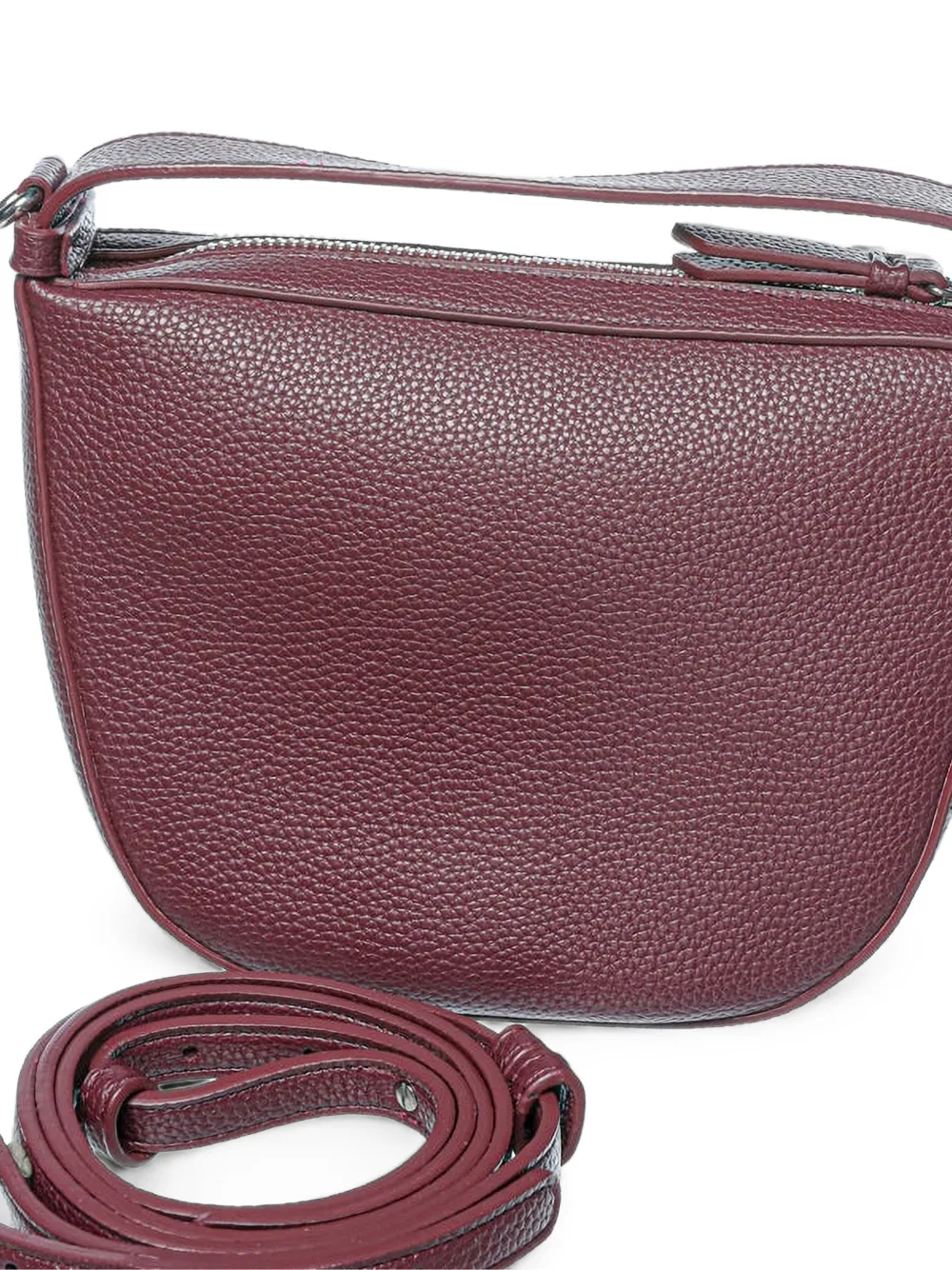 Armani Exchange Schoudertas met reliëf Rood