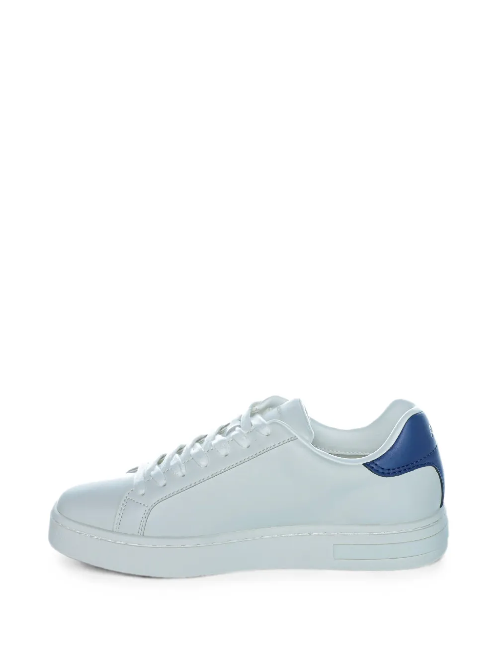 Armani Exchange Leren sneakers Wit