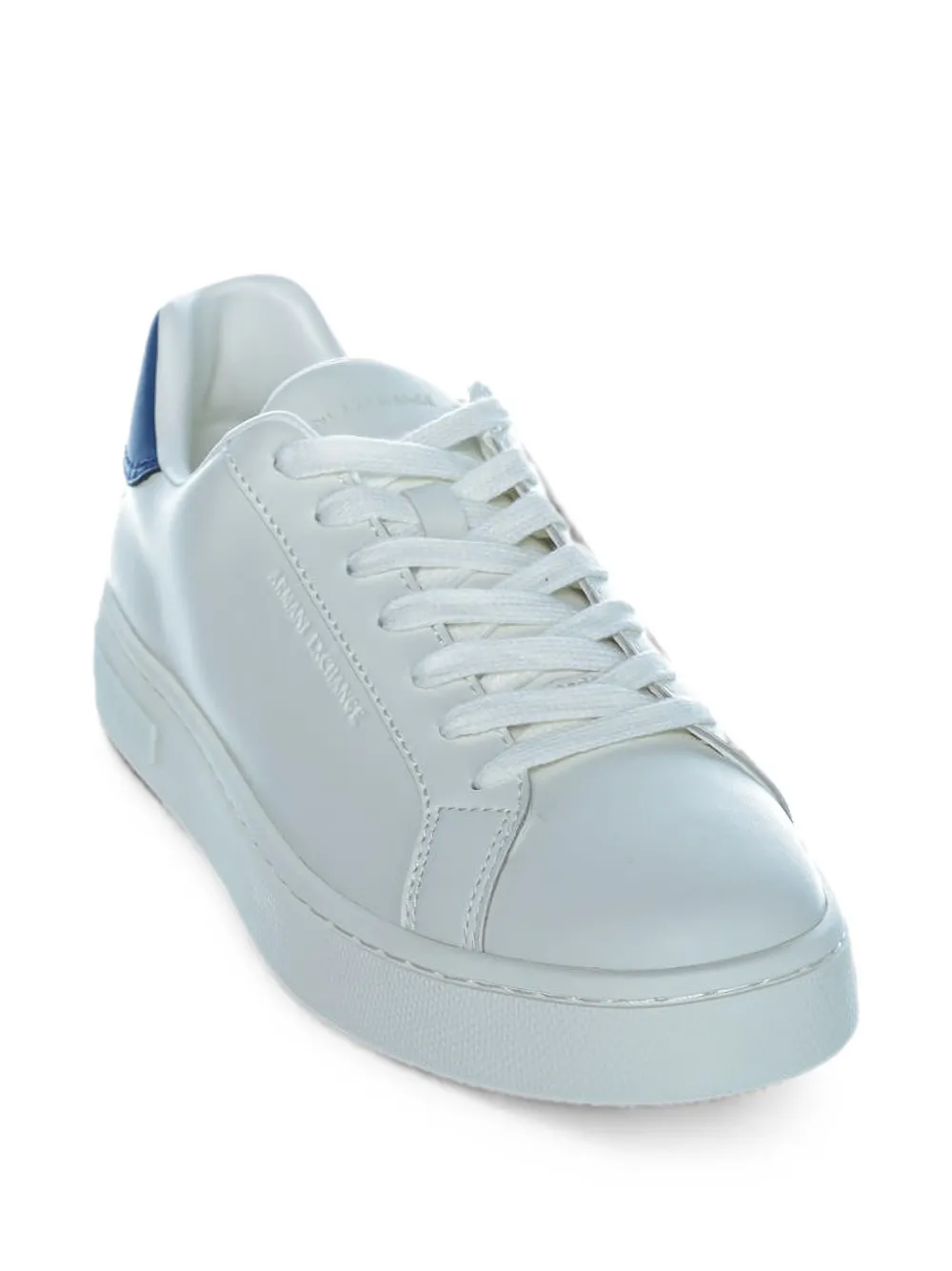 Armani Exchange Leren sneakers Wit