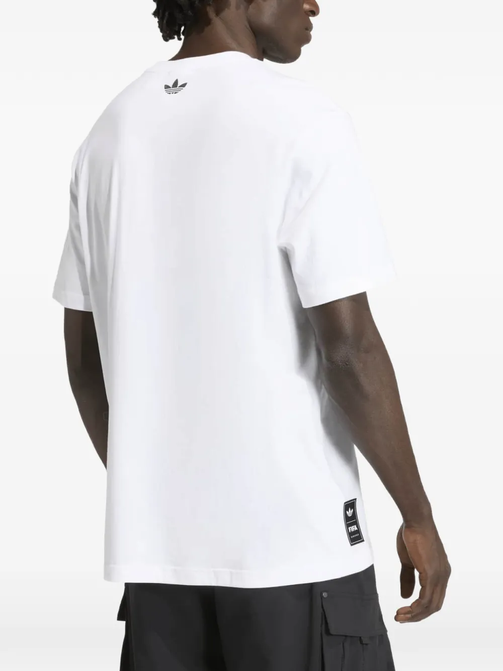 adidas Archive Africa 94 katoenen T-shirt met grafische print Wit