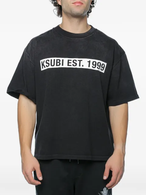Ksubi camiseta Kings Halen con logo estampado