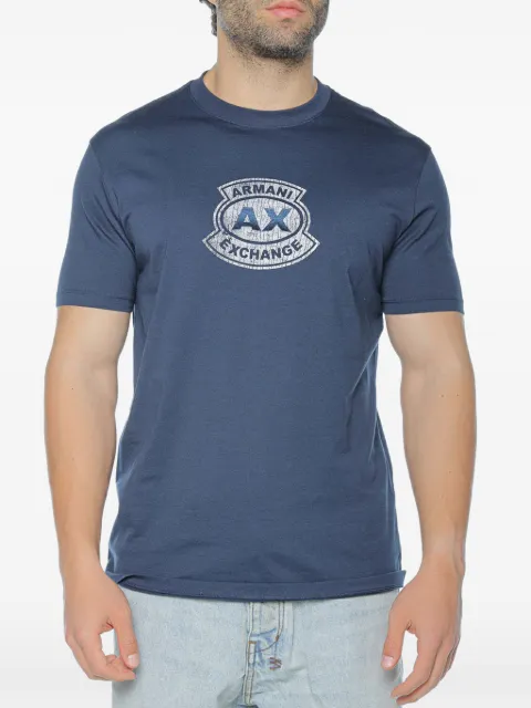 Armani Exchange logo-print T-shirt
