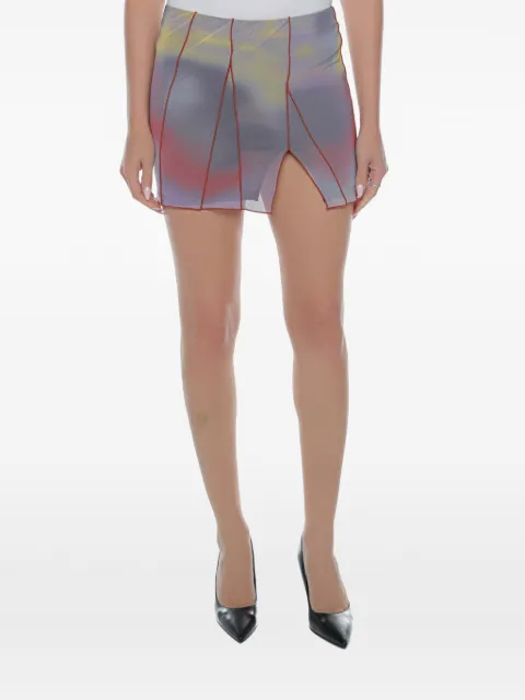Ksubi Refract Euphoria mini skirt