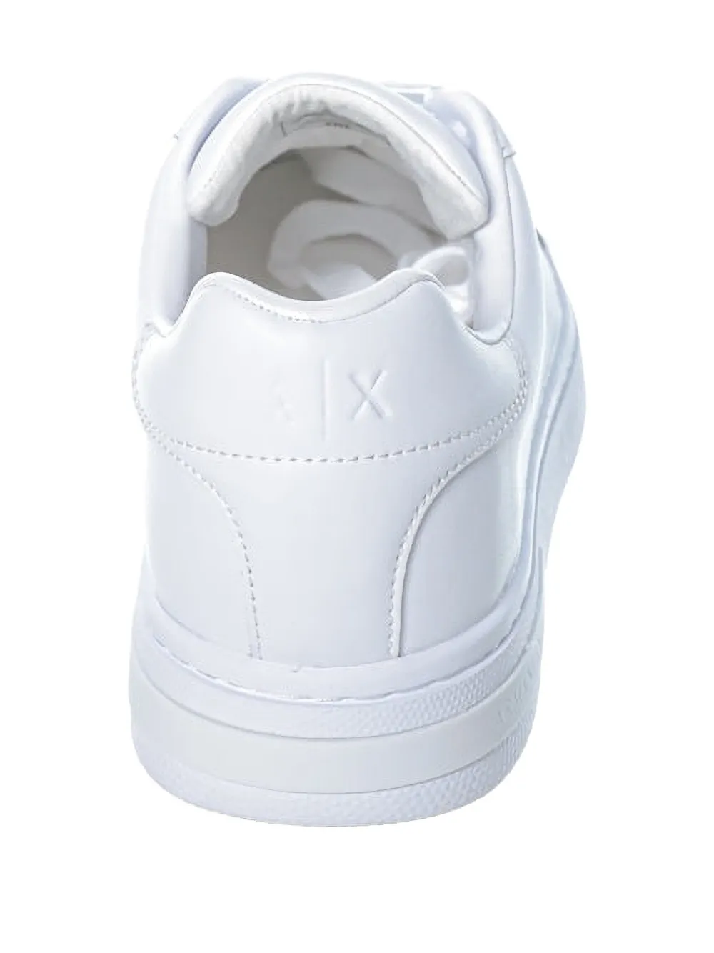 Armani Exchange Leren sneakers Wit