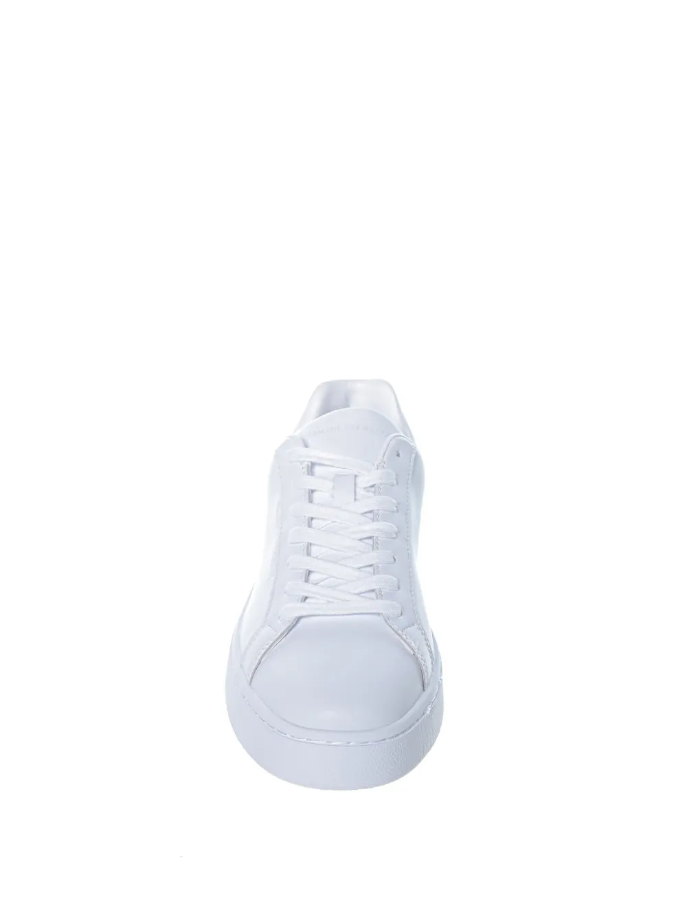 Armani Exchange Leren sneakers Wit
