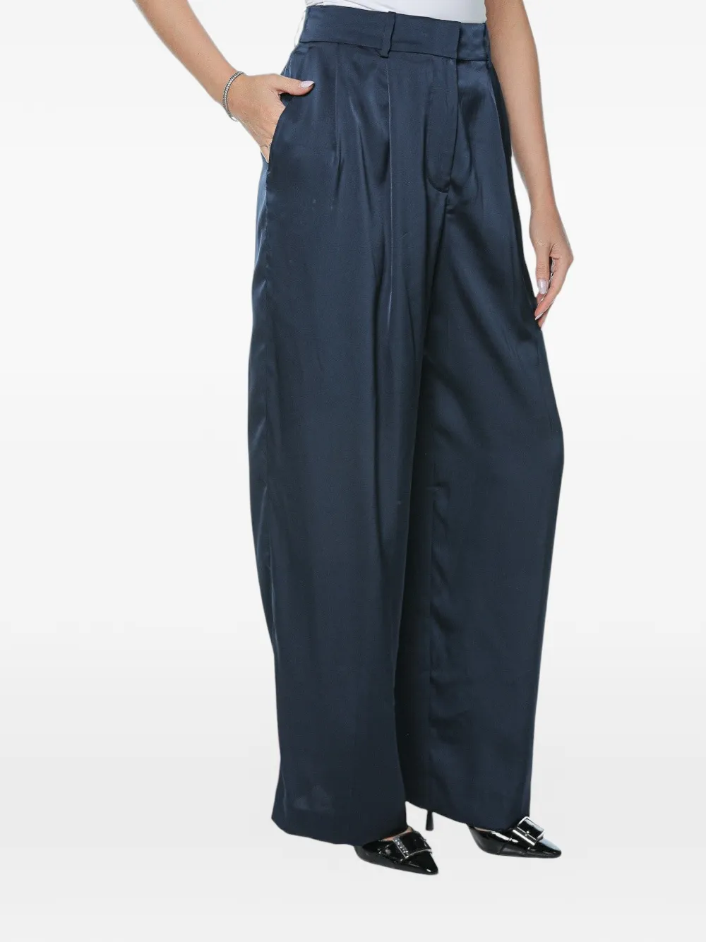 Michael Kors Pantaloni ampi - Blu