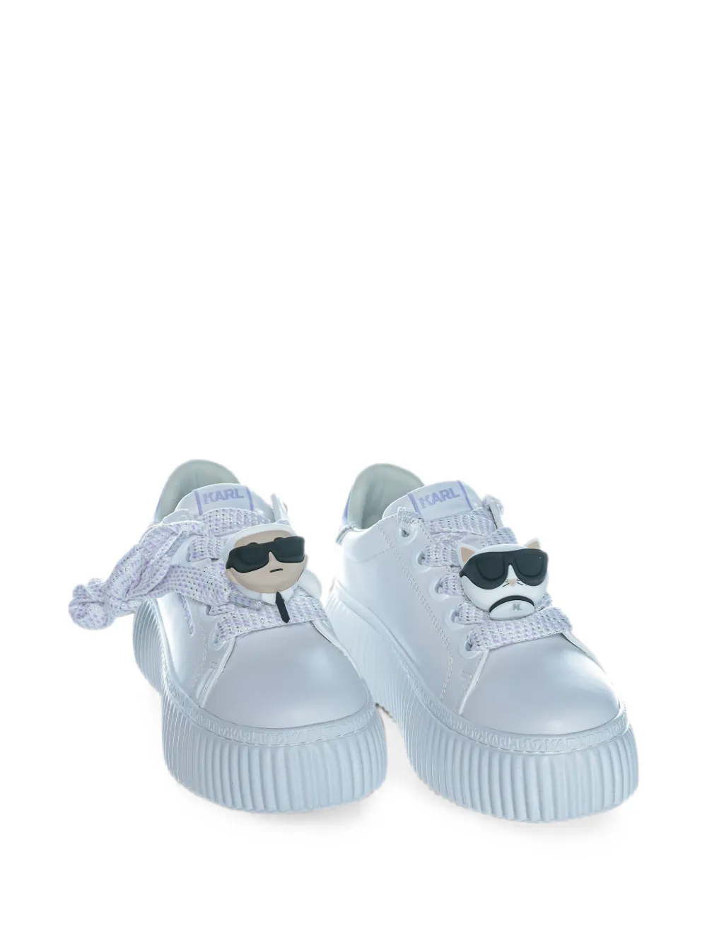 Karl Lagerfeld Kreeper Lo Twin sneakers Wit
