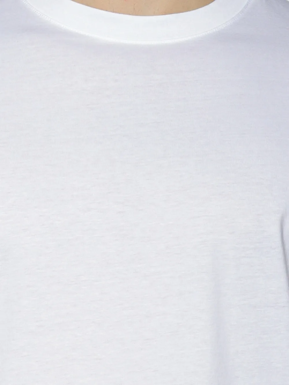 Armani Exchange T-shirt met ronde hals Wit