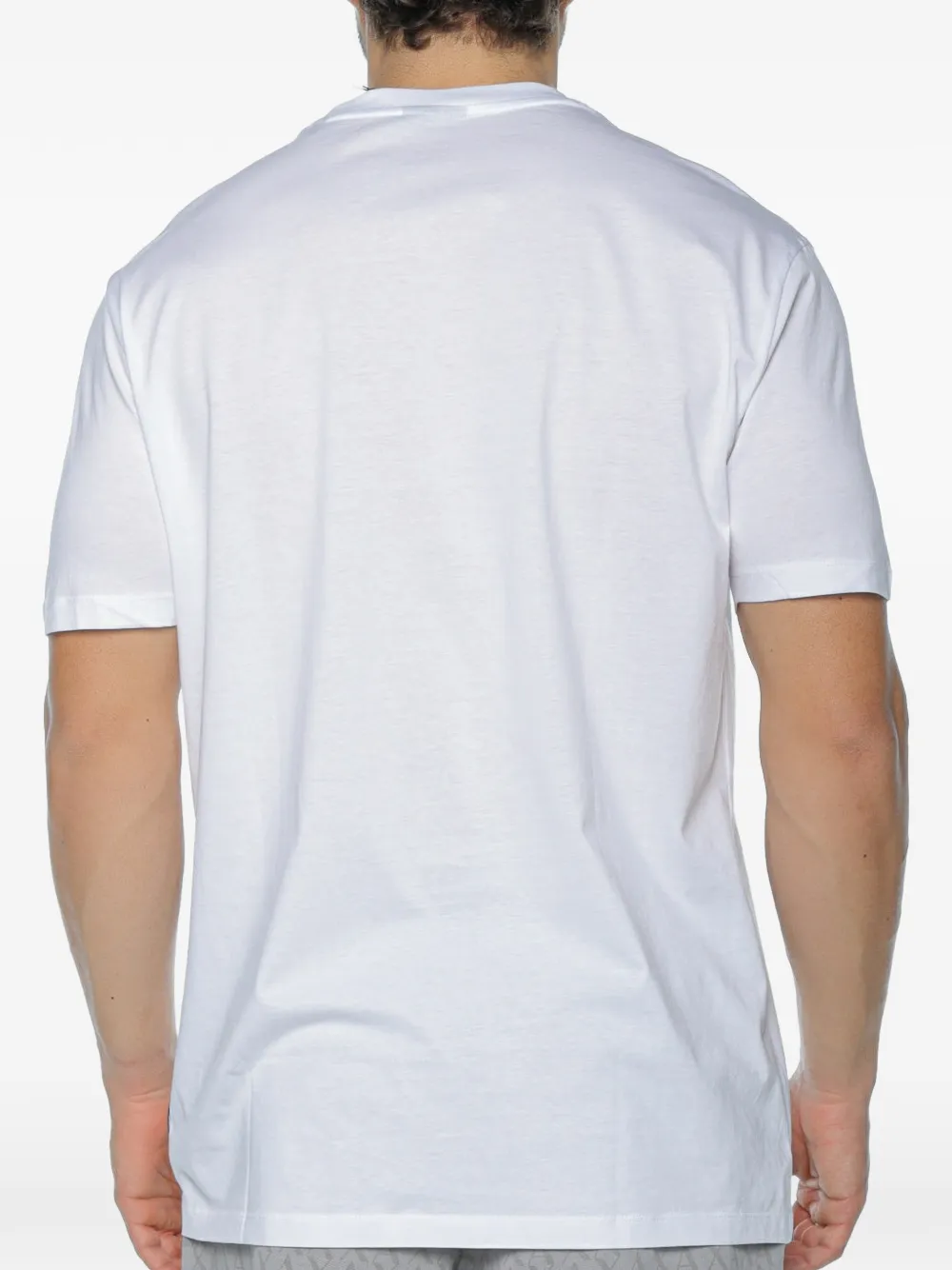 Armani Exchange T-shirt met ronde hals Wit