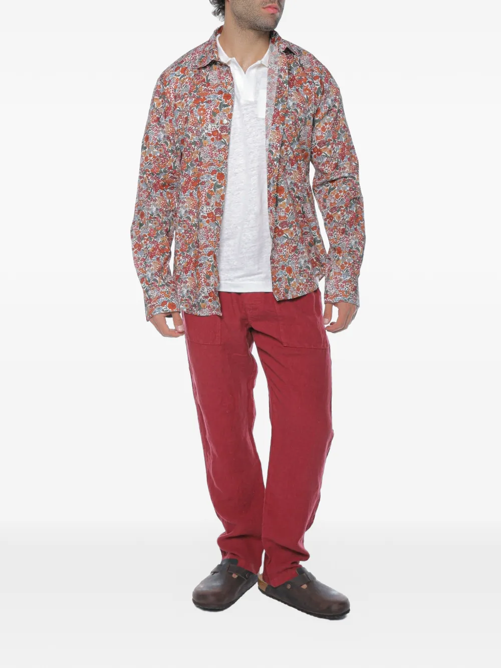 MC2 Saint Barth Katoenen overhemd Roze