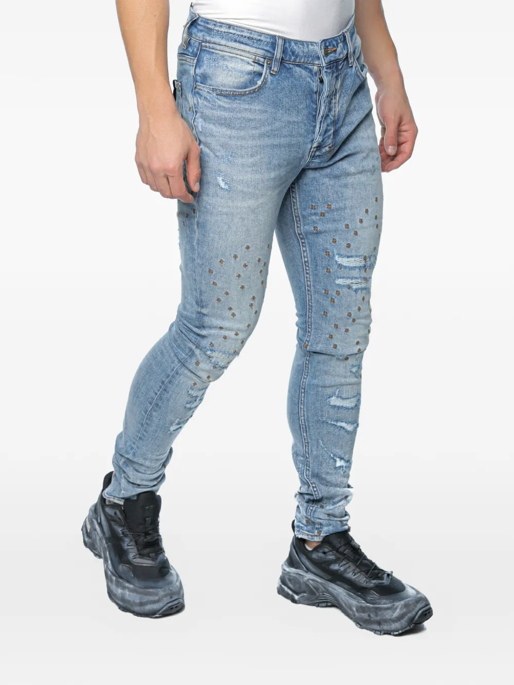 Ksubi Van Winkle Dakota Repair jeans Blauw