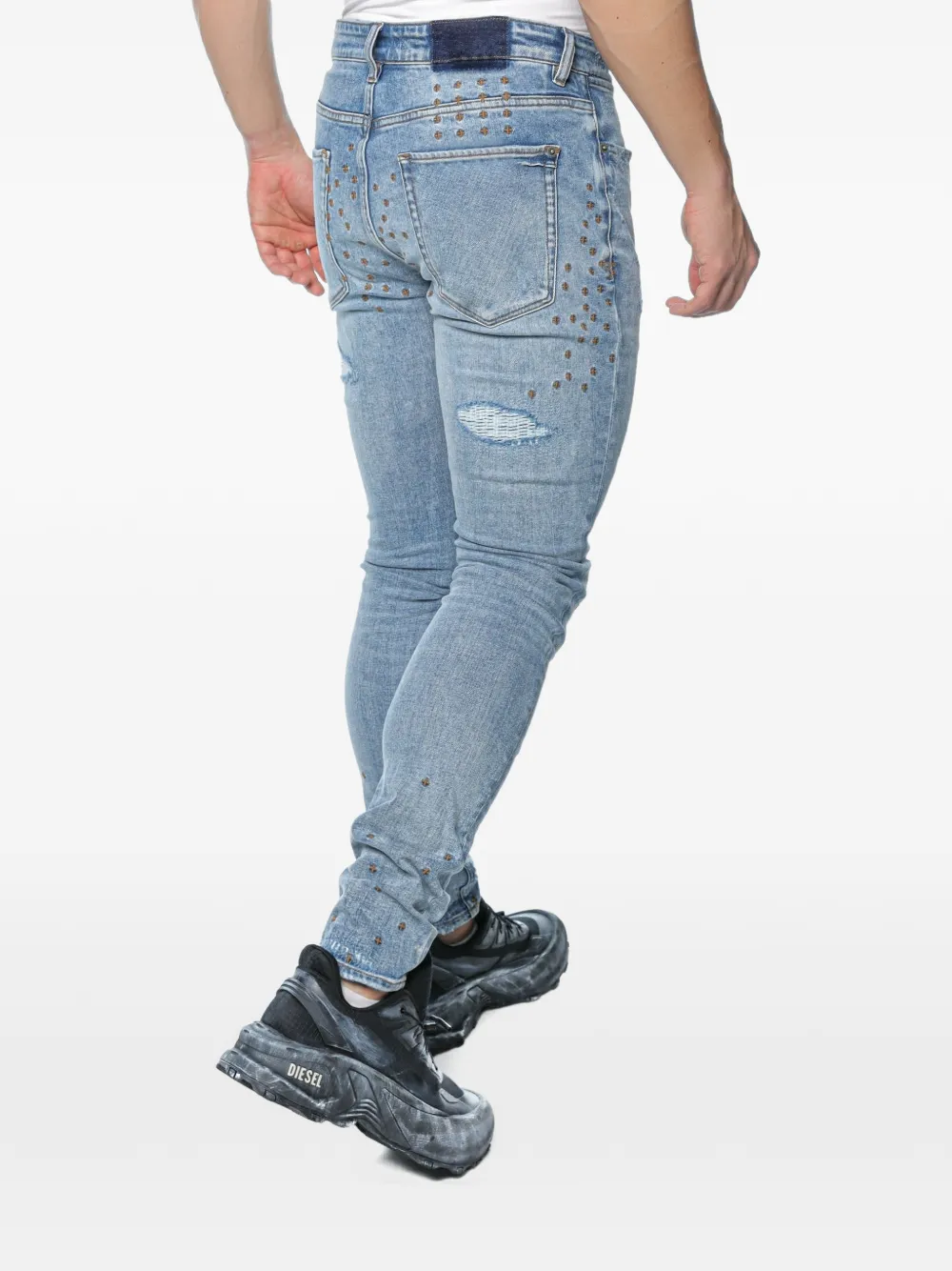 Ksubi Van Winkle Dakota Repair jeans Blauw