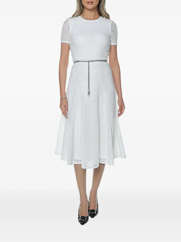 michael kors chain midi dress Michael Kors Dress Woman color Black