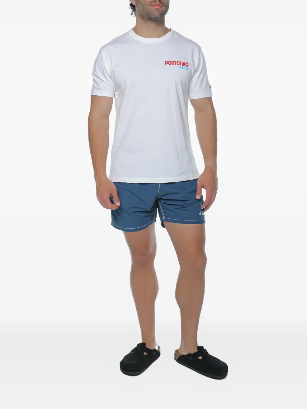MC2 Saint Barth Portland T-shirt met print Wit