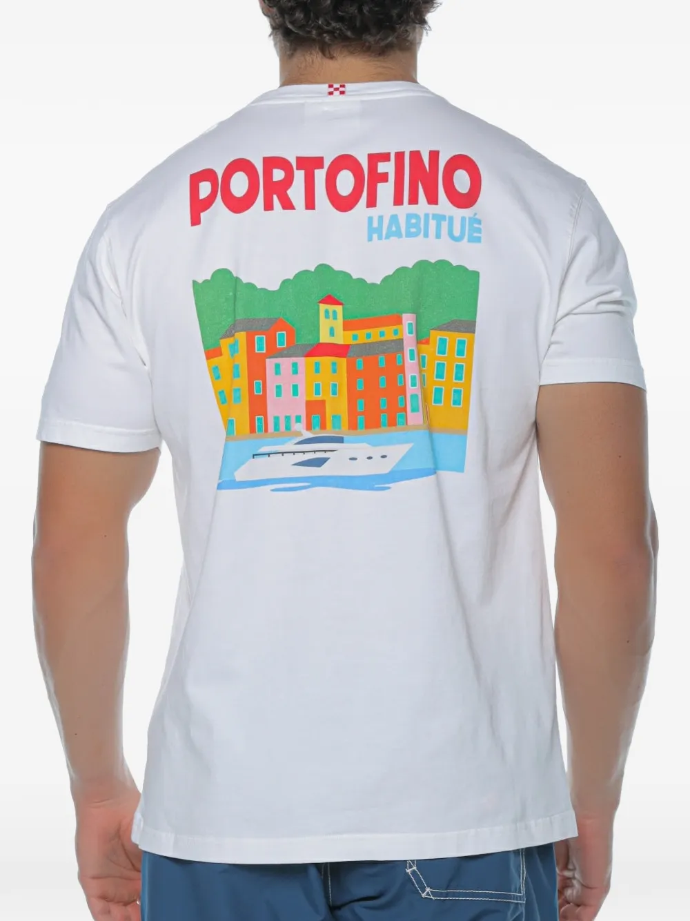MC2 Saint Barth Portland T-shirt met print Wit