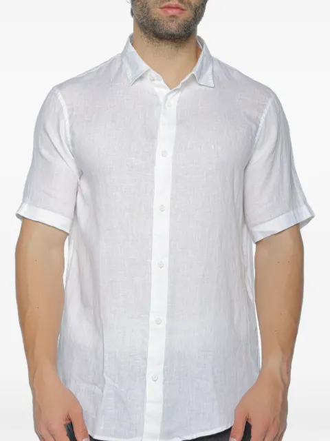 Armani Exchange short-sleeve linen shirt