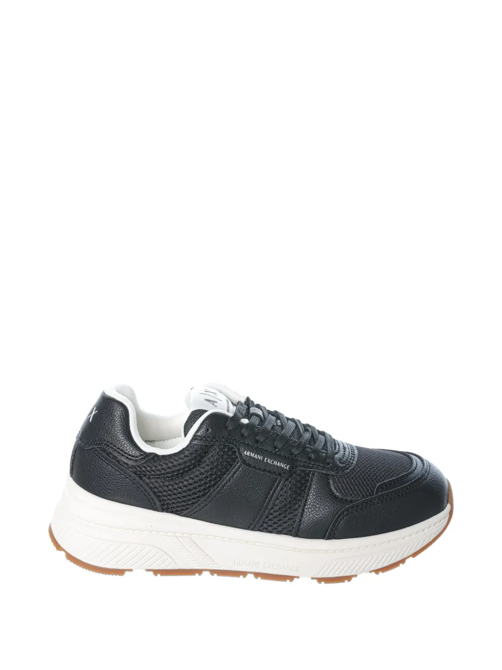 Armani Exchange logo-patch sneakers - Nero
