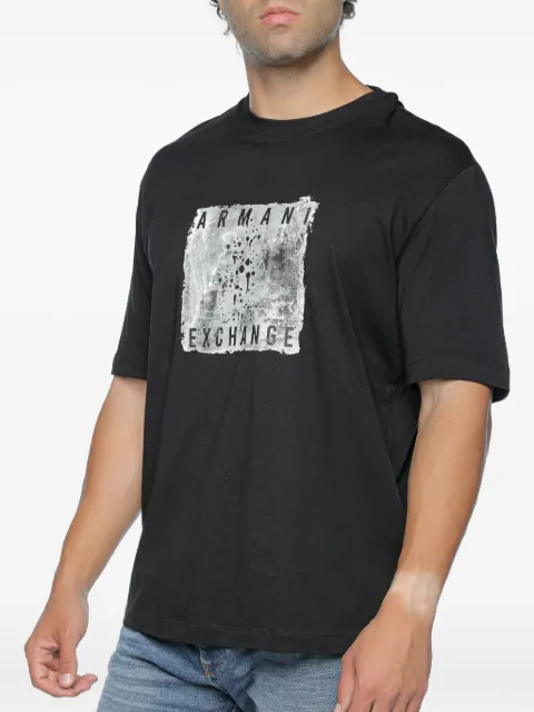 Armani Exchange logo-print T-shirt